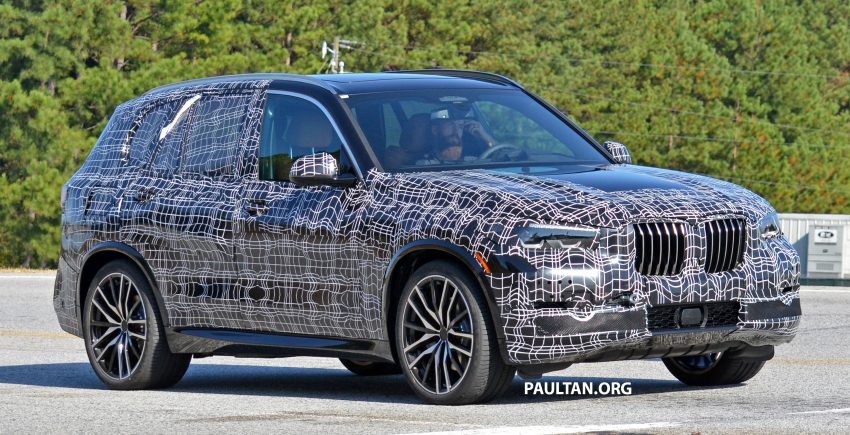 谍照：G05 BMW X5 M550i 高度伪装路测谍照曝光！ 48401
