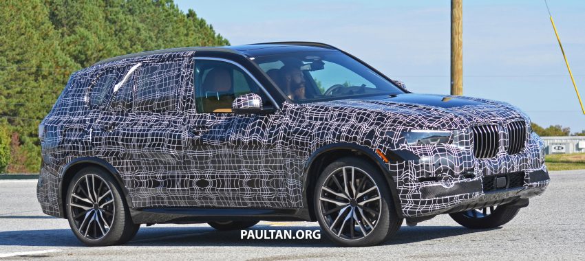 谍照：G05 BMW X5 M550i 高度伪装路测谍照曝光！ 48402