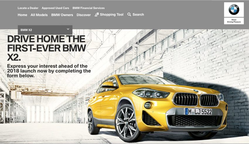 上周才刚刚发布，BMW X2 火速宣布明年即将登陆大马！ 47335