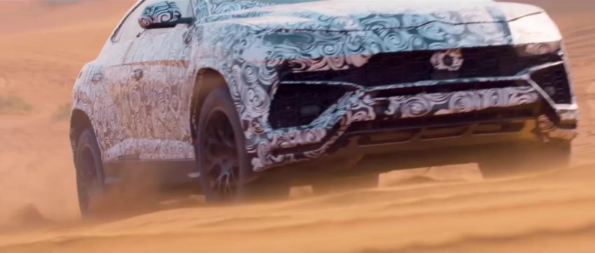 Lamborghini Urus 预告，多种驾驶模式，沙漠也难不倒！ 48421