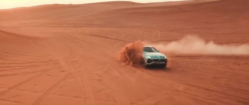 Lamborghini Urus 预告，多种驾驶模式，沙漠也难不倒！ 48423