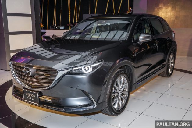 双等级，价格28至29.8万令吉，本地版Mazda CX-9上市！