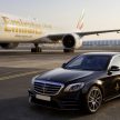 奢华到连航空公司也来借鉴！Mercedes-Benz S-Class 的内装成为阿联酋航空客机全新头等舱套房的设计灵感来源！