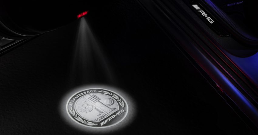 这样才够酷! Mercedes-Benz 发表 AMG 标志LED投影机! 48669