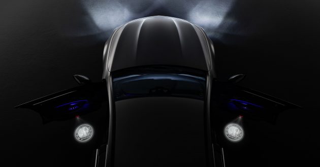 这样才够酷! Mercedes-Benz 发表 AMG 标志LED投影机!