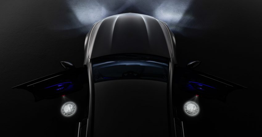 这样才够酷! Mercedes-Benz 发表 AMG 标志LED投影机! 48672