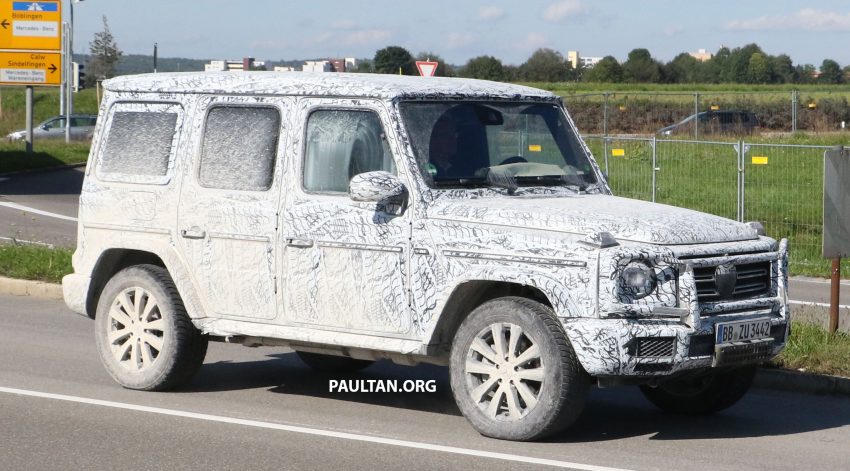 下一代 Mercedes-Benz G-Class 内装中控台设计曝光！ 48504