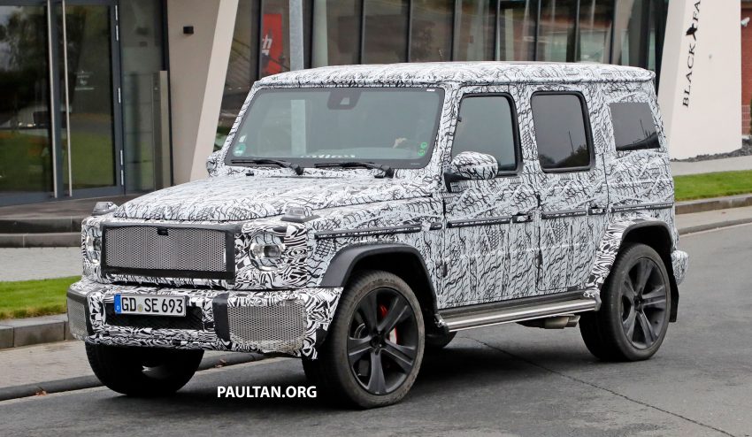 下一代 Mercedes-Benz G-Class 内装中控台设计曝光！ 48510