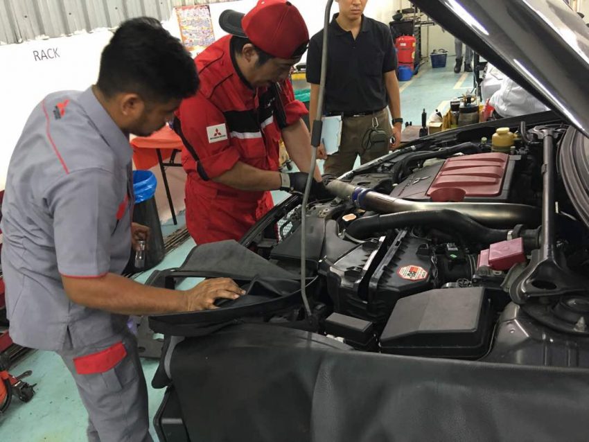 Mitsubishi 也加入，为北马水灾车主提供40%维修折扣。 50069