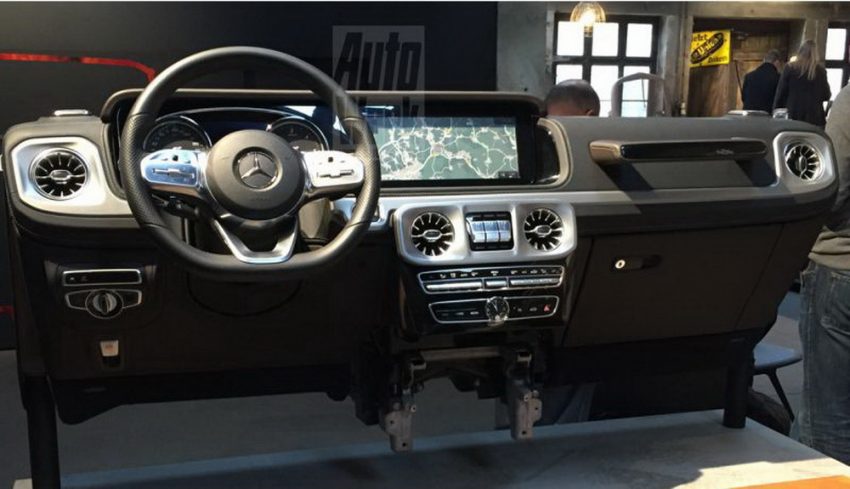 下一代 Mercedes-Benz G-Class 内装中控台设计曝光！ 48511
