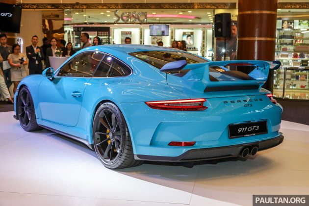 新 Porsche 911 GT3 本地上市，最低价格170万令吉起。