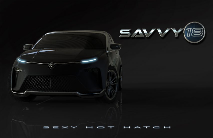 Proton 前设计师再出手，Proton Savvy 18 概念车草图！ 49839