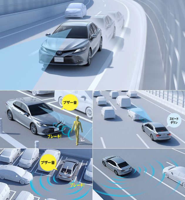 更安全！第二代 Toyota Safety Sense 主动式安全系统发布，新增及升级原有功能，2018年中开始搭载于部分车款！