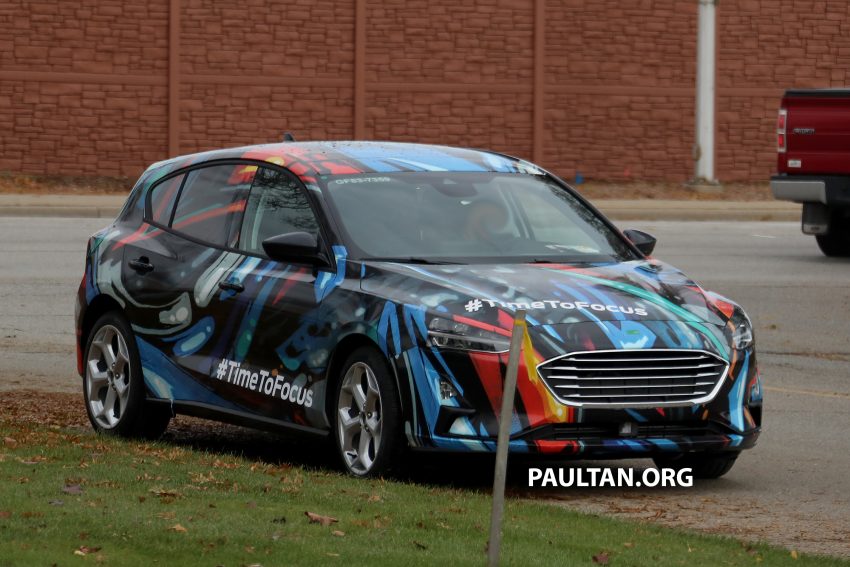 原厂发布全新 Ford Focus 首张预告图，明年正式面世。 52284