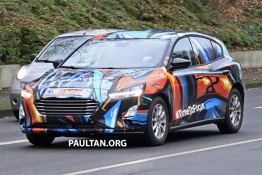 原厂发布全新 Ford Focus 首张预告图，明年正式面世。 52294