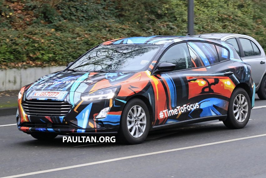 原厂发布全新 Ford Focus 首张预告图，明年正式面世。 52296