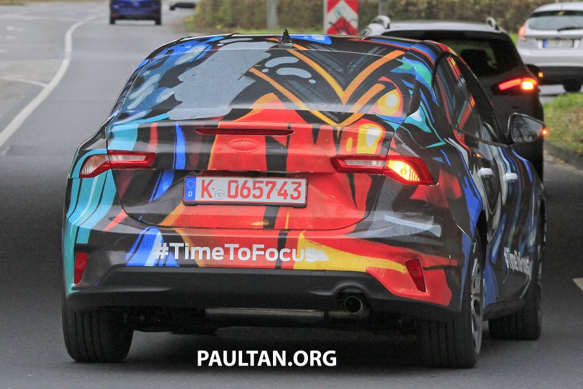 原厂发布全新 Ford Focus 首张预告图，明年正式面世。 52323