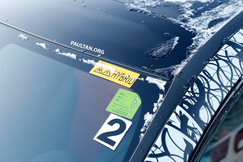 全新 Mercedes-Benz A-Class PHEV 冬季测试谍照捕获！ 52158