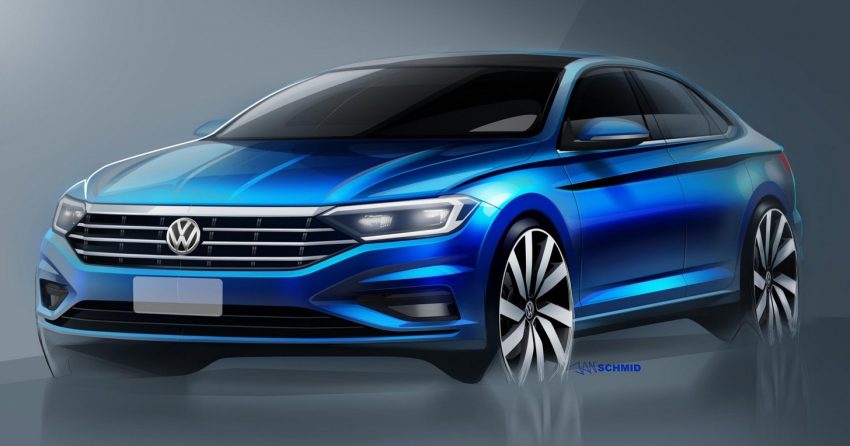 原厂发布更多预告图，全新 Volkswagen Jetta 内装曝光！ 51506
