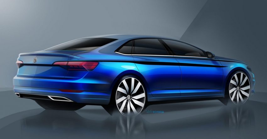 原厂发布更多预告图，全新 Volkswagen Jetta 内装曝光！ 51507