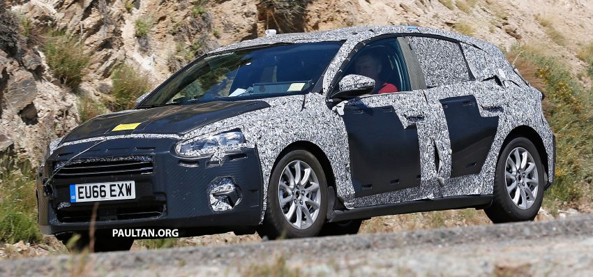 原厂发布全新 Ford Focus 首张预告图，明年正式面世。 52307
