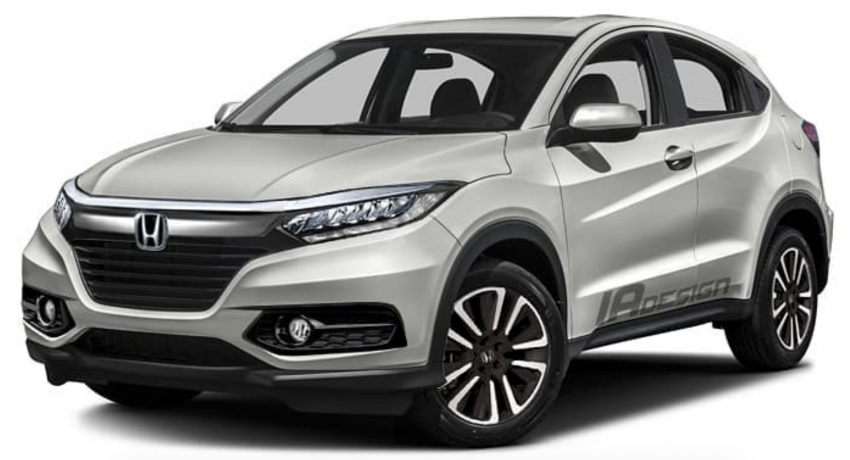 小改款 Honda HR-V 非官方绘制图，外观造型小革新！ 51978