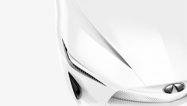 将在北美车展亮相, Infiniti 发布新豪华四门概念车预告图!