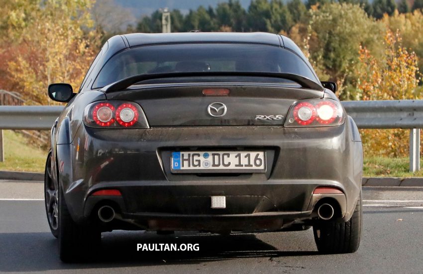 Mazda RX-8 现身纽柏林，用旧车测试新一代转子引擎？ 51406