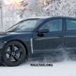 电动蛙王谍照再现，Porsche Mission E 进行冬季测试。