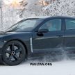 电动蛙王谍照再现，Porsche Mission E 进行冬季测试。