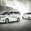 总代理网上公布小改款 Toyota Vellfire 与 Alphard 正式售价，全车系小改后价格小涨，售价35.8万、43万和54.8万