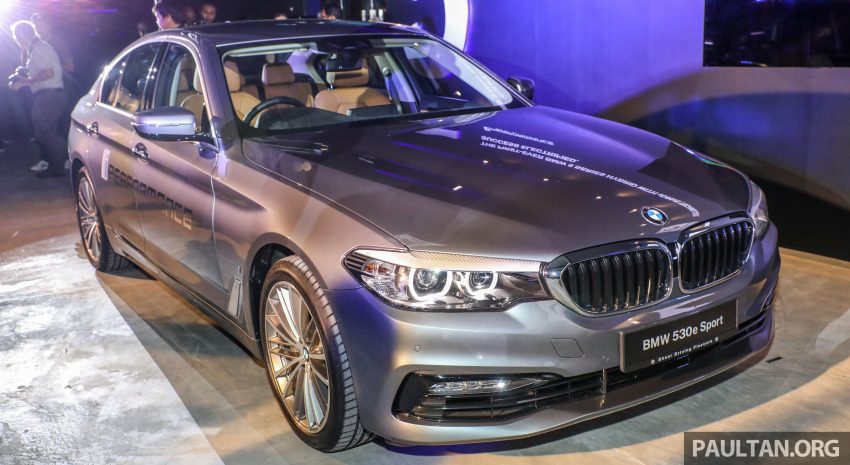 油电版5系列，BMW 530e Sport 本地上市，售价34.4万。 56140