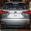 原厂预览 Lexus RX 350L 与 NX 300 小改款, 售价31.2万起