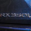 原厂预览 Lexus RX 350L 与 NX 300 小改款, 售价31.2万起