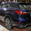 原厂预览 Lexus RX 350L 与 NX 300 小改款, 售价31.2万起