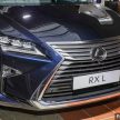 原厂预览 Lexus RX 350L 与 NX 300 小改款, 售价31.2万起