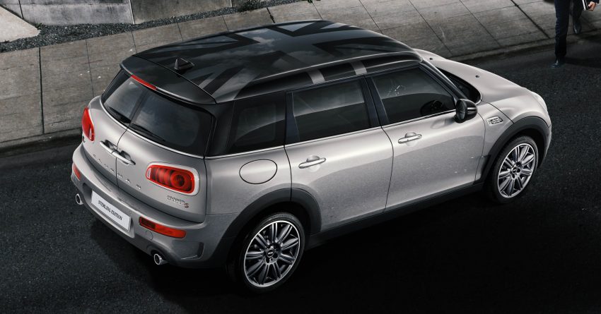 MINI Clubman Sterling Edition 限量40辆开售, RM269K。 53418