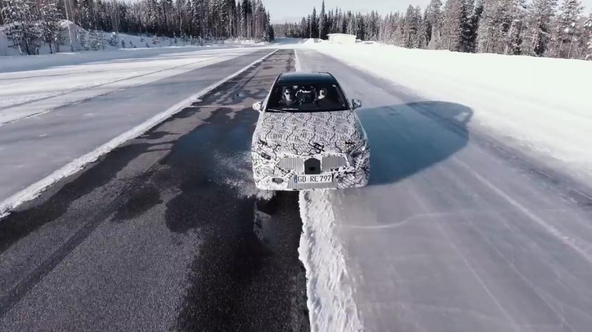 视频：2018 Mercedes-Benz A-Class 瑞典进行冬季测试！ 52845
