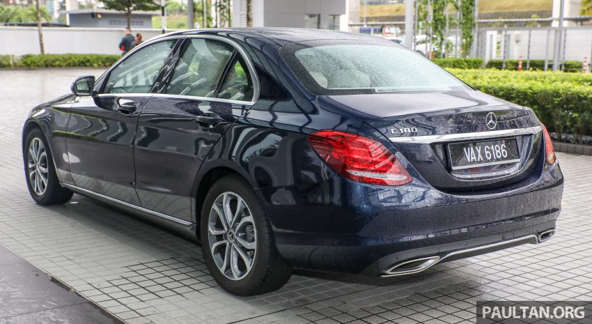 图集: W205 Mercedes-Benz C180 Avantgarde 小升级, 获 9G-Tronic 变速箱、新轮圈、倒车摄像镜头, 售RM 228K！ 54090