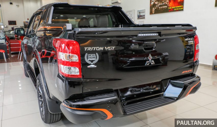 特仕版 Mitsubishi Triton Athelte 开售，价格12.7万令吉。 55405