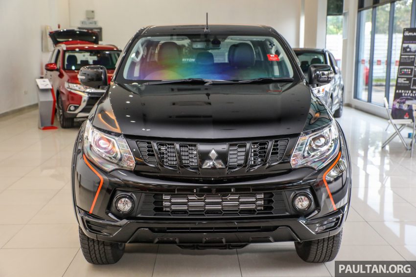 特仕版 Mitsubishi Triton Athelte 开售，价格12.7万令吉。 55407