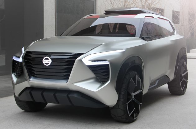 Nissan Xmotion 4+2座位概念SUV，全车多达7个荧幕，支援手势和眼球识别操控，对开式车门，指纹解锁与启动引擎