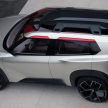 Nissan Xmotion 4+2座位概念SUV，全车多达7个荧幕，支援手势和眼球识别操控，对开式车门，指纹解锁与启动引擎