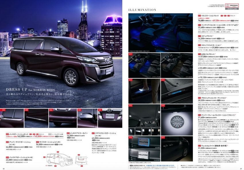 2018 Toyota Vellfire, Alphard 全新 Modellista,TRD 套件! 53912