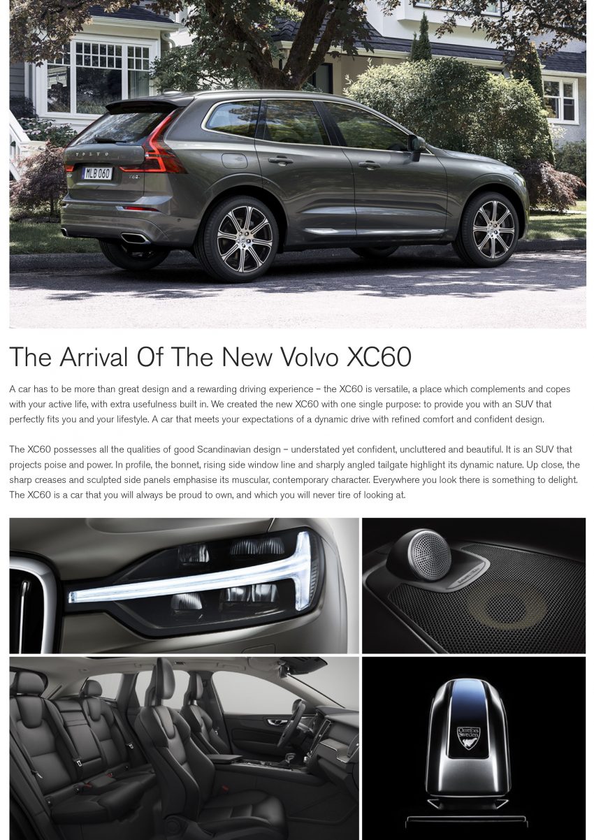 日本年度风云车，全新 Volvo XC60 大马上市！三种等级，汽油引擎及插电混动可选，售RM 298K至RM 374K之间！ 55959