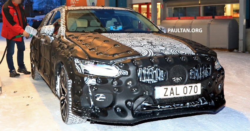 Volvo V60 将迎来第二代车型，瑞典进行冬季测试被抓拍 57114