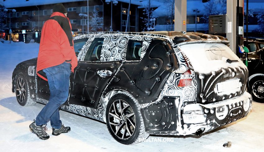 Volvo V60 将迎来第二代车型，瑞典进行冬季测试被抓拍 57105