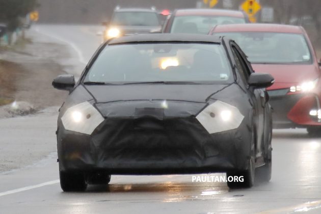 下一代全新 Toyota Corolla 美国进行冬季测试被抓拍