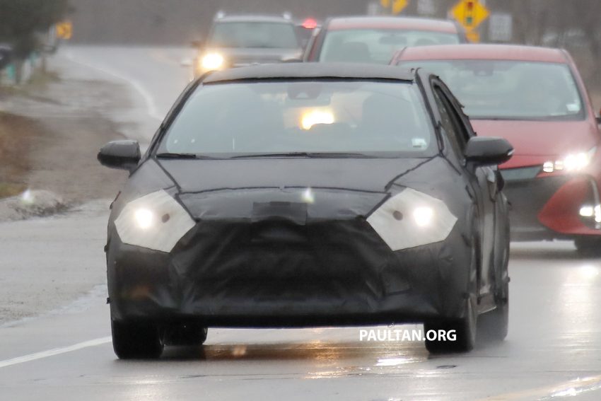 下一代全新 Toyota Corolla 美国进行冬季测试被抓拍 55384