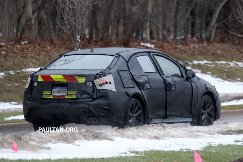 下一代全新 Toyota Corolla 美国进行冬季测试被抓拍 55395